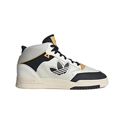 Adidas Originals DROP STEP XL 2.0 Cushioned Slip-Resistant Mid-Top Skateboard Shoes Unisex Jade White