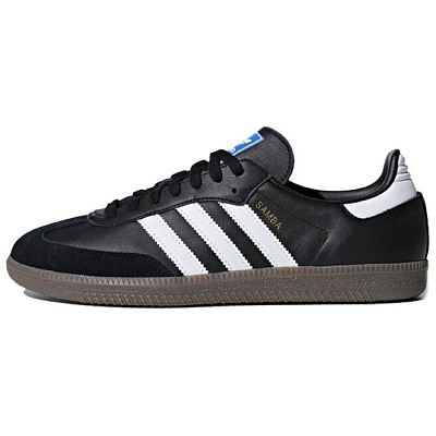 Adidas Originals SAMBA OG Slip-Resistant Low-Top Skateboard Shoes Unisex Black White