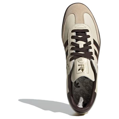 Adidas Samba Og 'Cream White/Dark Brown' Sneakers