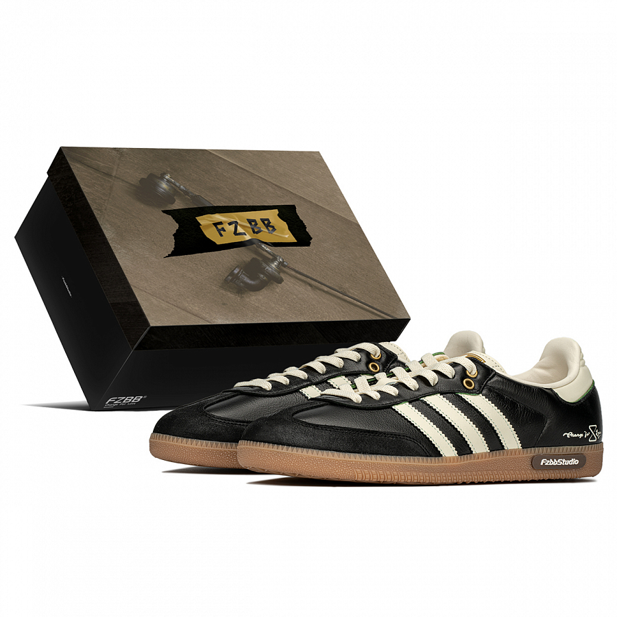 Adidas Originals SAMBA OG Casual Shoes Unisex Low-Top Black/White купить в интернет-магазине Yoocart с быстрой доставкой по России.