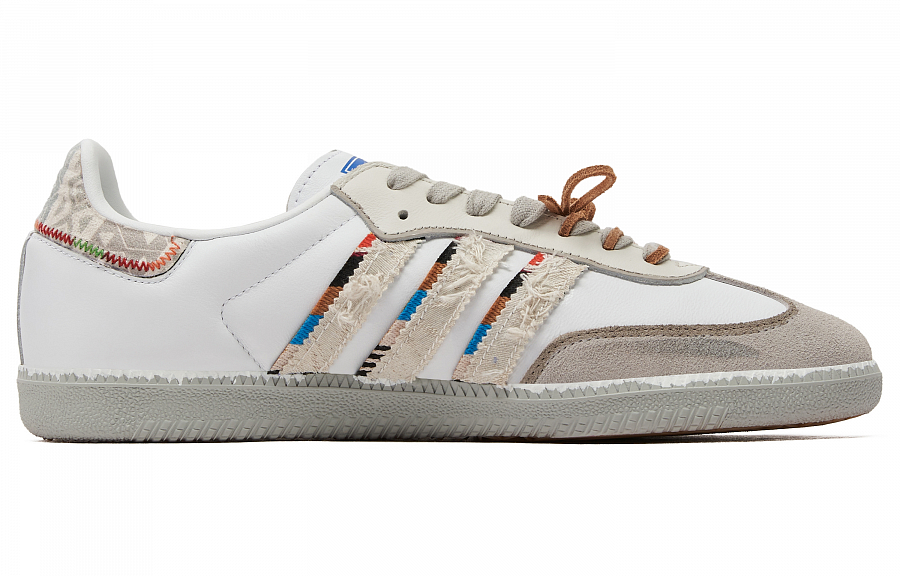 Adidas Originals Samba Abrasion-Resistant Slip-Resistant Low-Top Skateboard Shoes Unisex Ecru купить в интернет-магазине Yoocart с быстрой доставкой по России.