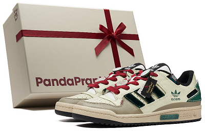 Adidas Originals FORUM Lightweight Low-Top Skateboard Shoes Unisex Brown Green