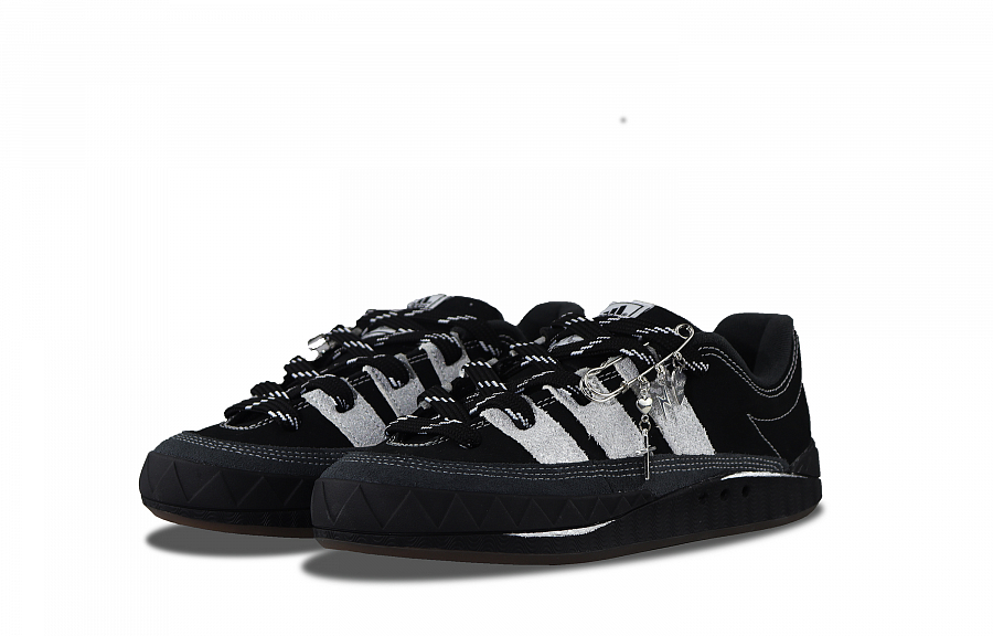 Adidas Originals Adimatic Anti-Slip Wear-Resistant Low-Top Skateboard Shoes Unisex Silver купить в интернет-магазине Yoocart с быстрой доставкой по России.