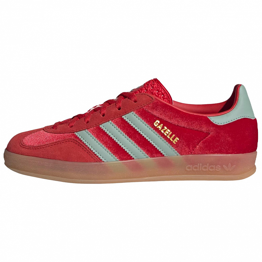 Adidas Gazelle Indoor Better Scarlet Hazy Green Women's купить в интернет-магазине Yoocart с быстрой доставкой по России.