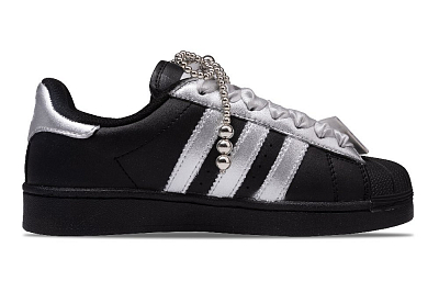 Adidas Originals SUPERSTAR Coverage Warm Lightweight Low-Top Skateboard Shoes Unisex Silver