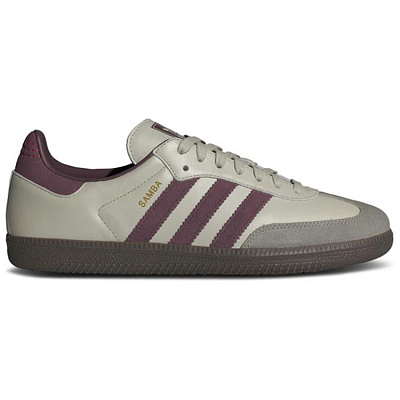 Adidas Samba Og Putty Grey Maroon
