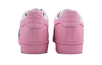 Adidas Originals SUPERSTAR Anti-Slip And Wear-Resistant Breathable Low-Top Skateboard Shoes Unisex Pink