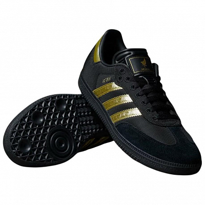 Adidas Samba Og Mexico Black Gold Metallic
