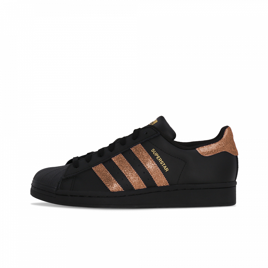 Adidas Originals SUPERSTAR Wear-resistant And Lightweight Low-Top Skateboard Shoes Unisex Black Brown купить в интернет-магазине Yoocart с быстрой доставкой по России.