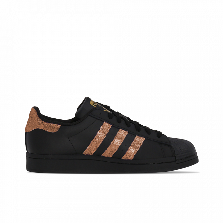 Adidas Originals SUPERSTAR Wear-resistant And Lightweight Low-Top Skateboard Shoes Unisex Black Brown купить в интернет-магазине Yoocart с быстрой доставкой по России.