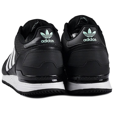 Adidas Originals ZX 700 Slip-Resistant Low-Top Casual Shoes Women's Black