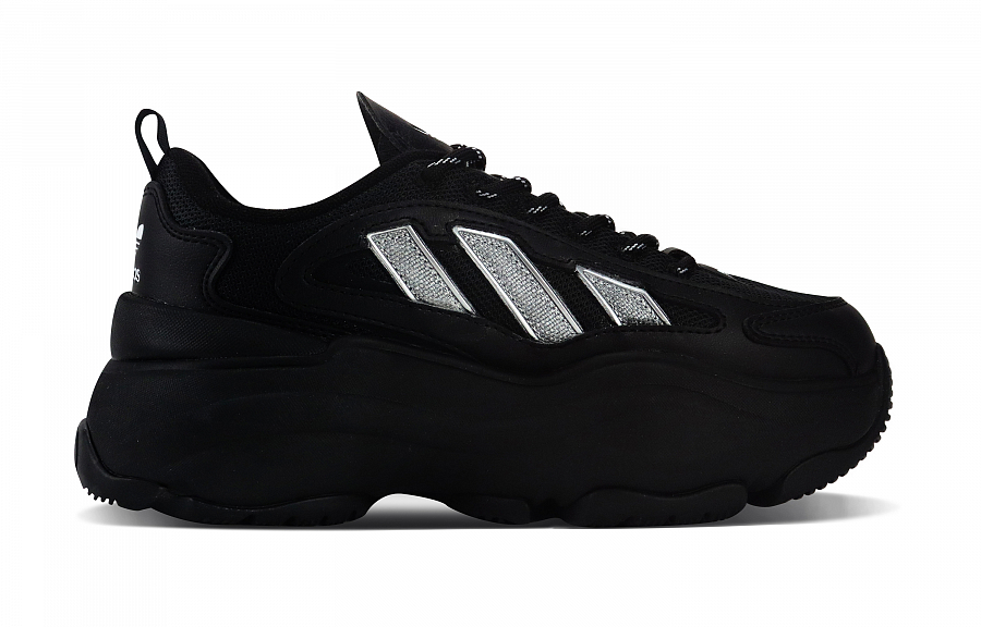 Adidas Originals OZGAIA Anti-Slip Wear-Resistant Low-Top Casual Shoes Women's Silver купить в интернет-магазине Yoocart с быстрой доставкой по России.