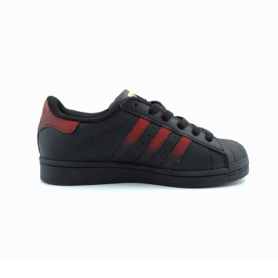 Adidas Originals SUPERSTAR Wear-Resistant Low-Top Skateboard Shoes Unisex Red