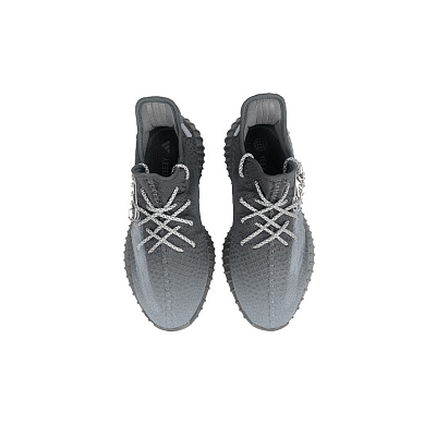 Adidas Originals Yeezy Boost 350 V2 Slip-Resistant Low-Top Casual Shoes Unisex Black Gray