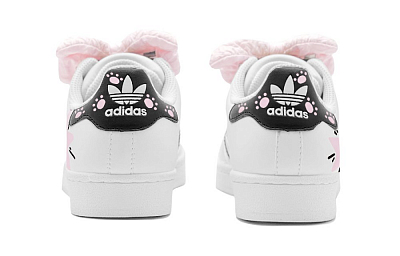 Adidas Originals Superstar Skateboard Shoes Unisex Low-Top Black