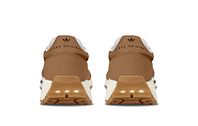 Adidas Originals Retropy E5 Cushioned Wear-Resistant Moisture-Wicking Low-Top Casual Running Shoes Unisex Orange Brown