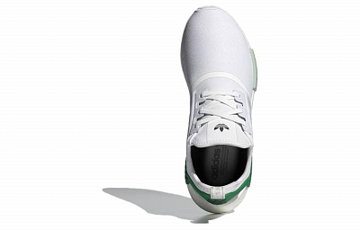 Adidas Nmd R1 Cloud White Grey Green