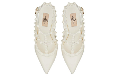 Valentino Garavani Rockstud 100mm Ankle-strap Pumps