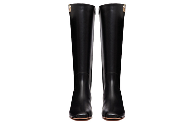 Valentino Vlogo Type Garavani Knee high Boots 3cm Women's Black