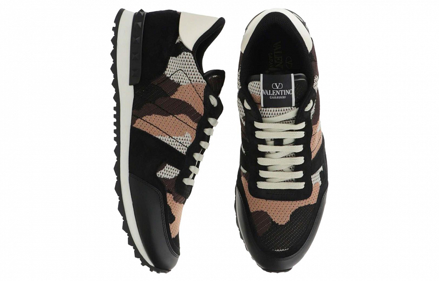 Valentino Rockrunner 'Black Cream Camo'
