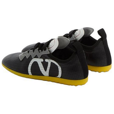 Valentino Chromathon Low Top Casual Shoes Women's Black