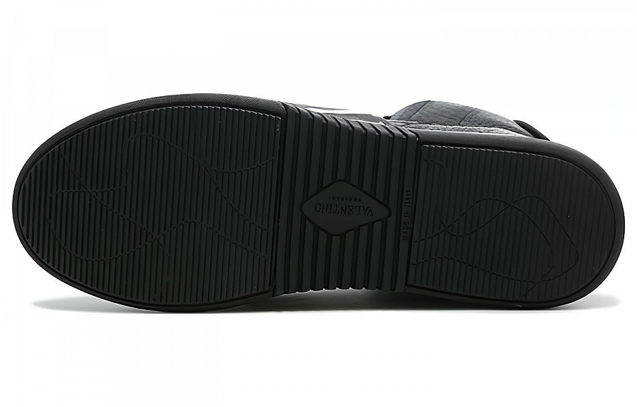 Valentino VL7N Breathable Mid-Top Casual Shoes Men's Black