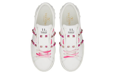Valentino Garavani Rockstud Untitled Flatform Sneakers
