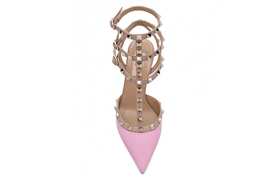 Valentino Slim Heel High Heels 6cm Women's Pink