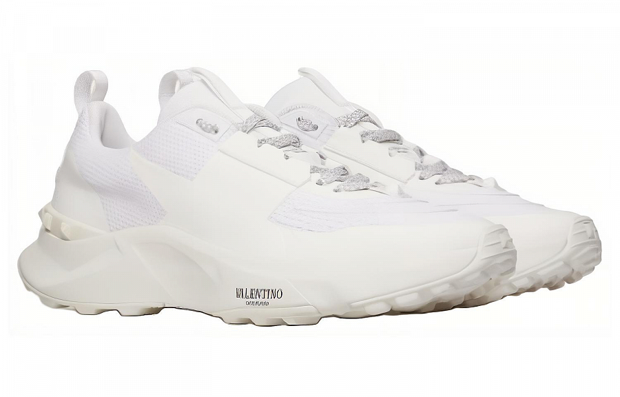 Valentino Low Top Casual Shoes Men's White