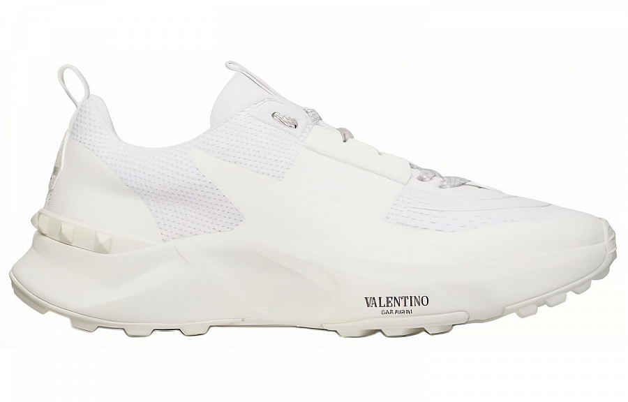 Valentino Low Top Casual Shoes Men's White
