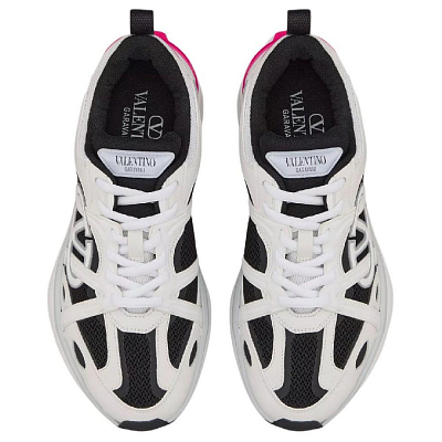 Valentino Vlogo GARAVANI Low Top Casual Shoes Women's Black White