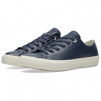 Converse Low Top Canvas Shoes Unisex Blue