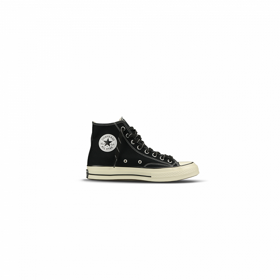 Converse 1970s Anti-Slip Wear-Resistant High-Top Canvas Shoes Unisex Black White купить в интернет-магазине Yoocart с быстрой доставкой по России.