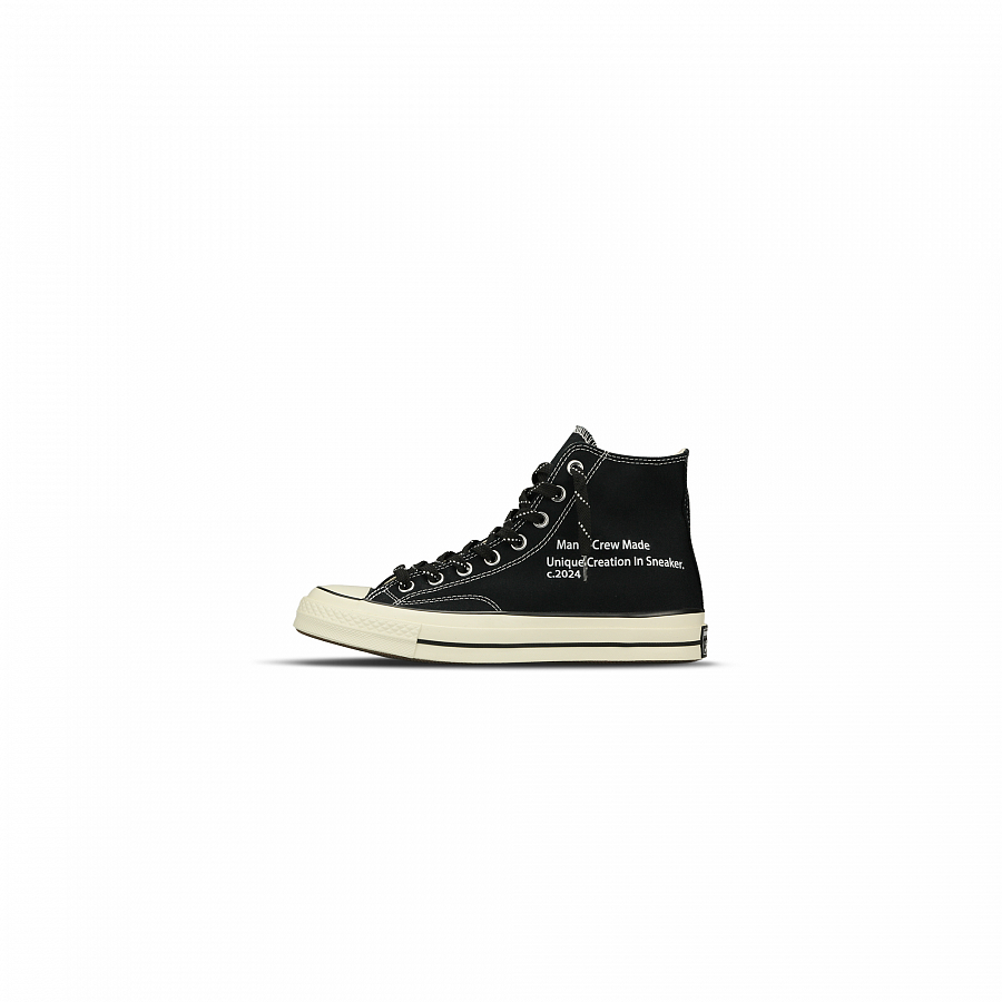 Converse 1970s Anti-Slip Wear-Resistant High-Top Canvas Shoes Unisex Black White купить в интернет-магазине Yoocart с быстрой доставкой по России.