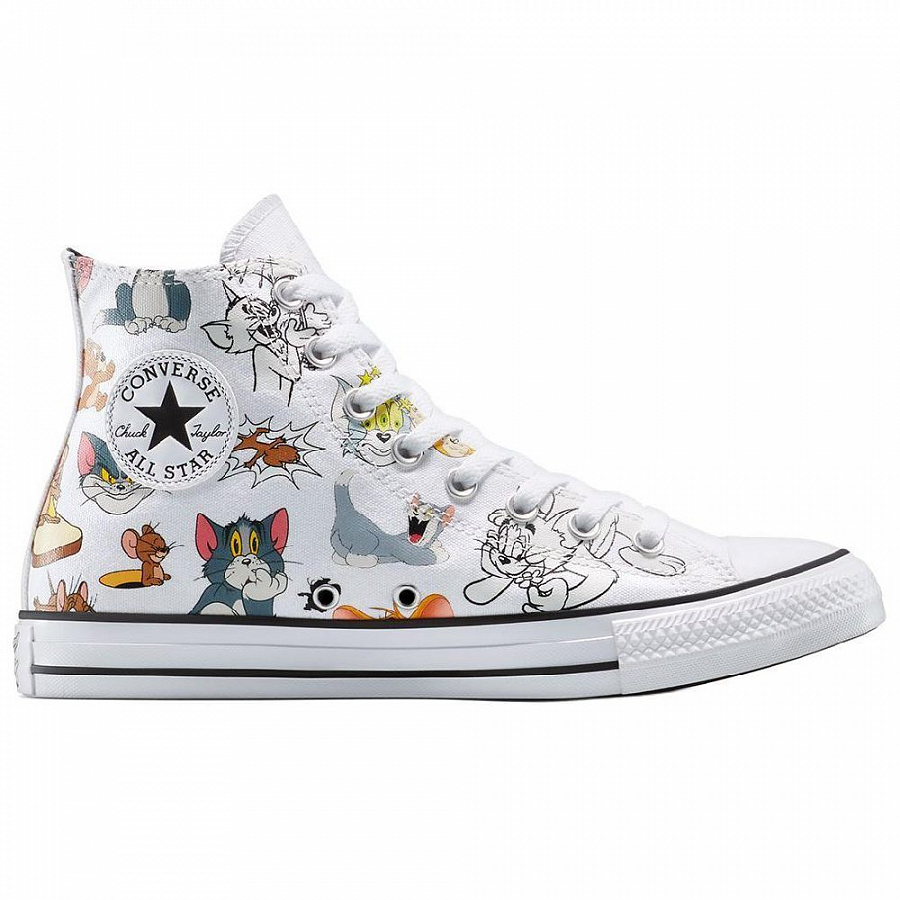 Converse Chuck Taylor All Star Hi Tom & Jerry All Over Print купить в интернет-магазине Yoocart с быстрой доставкой по России.