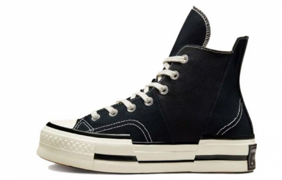 Converse 1970s Chuck Shock Absorbers High Top Canvas Shoes Unisex Black White купить в интернет-магазине Yoocart с быстрой доставкой по России.