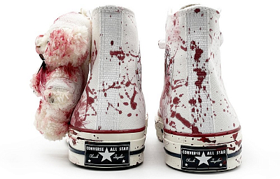 Converse 1970s Canvas Shoes Unisex High-Top White/Black/Red