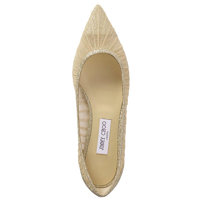 Jimmy Choo LOVE Casual Single Shoes Women's Yellow
