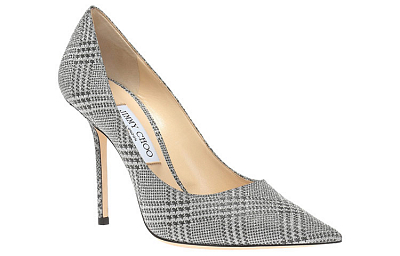 Jimmy Choo Love High Heels Women's Low-Top Gray Black