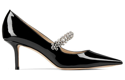 Jimmy Choo Bing 85mm Leather Pumps