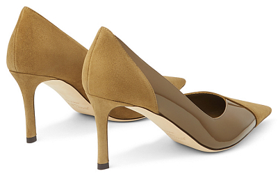 Jimmy Choo Cass 75 Slim Heel High Heels 7.5cm Women's Green