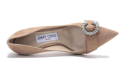 Jimmy Choo Slim Heel High Heels 8.5cm Women's Light Caramel