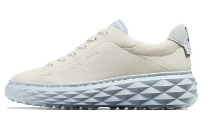 Jimmy Choo Diamond Low-Top Skateboard Shoes Women's Light Blue