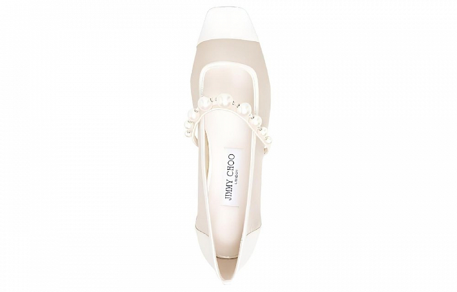 Jimmy Choo Ade Square-toe Ballerina Shoes купить в интернет-магазине Yoocart с быстрой доставкой по России.