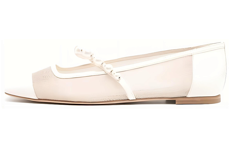 Jimmy Choo Ade Square-toe Ballerina Shoes купить в интернет-магазине Yoocart с быстрой доставкой по России.