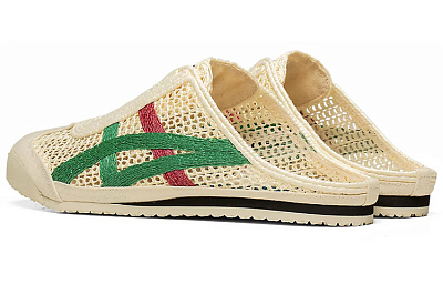 Onitsuka Tiger MEXICO 66 Sabot Cream Green Red