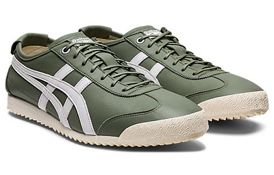 Onitsuka Tiger MEXICO 66 SD Slip Resistant, Abrasion Resistant, Balance, Lightweight Low Top Casual Shoes Unisex Green