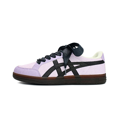 Onitsuka Tiger Advanti Abrasion Resistant Slip Resistant Low Top Skateboard Shoes Unisex Black Purple