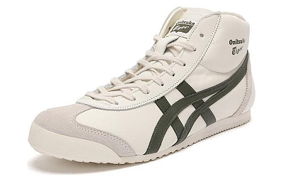 Onitsuka Tiger Mexico Mid Runner Cream Black