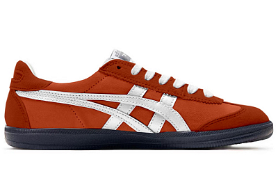 Onitsuka Tiger Tokuten Slip-Resistant Low-Top Skateboard Shoes Unisex Orange-Orange